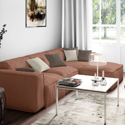 Elige tu tela para sofá a través de nuestro catálogo